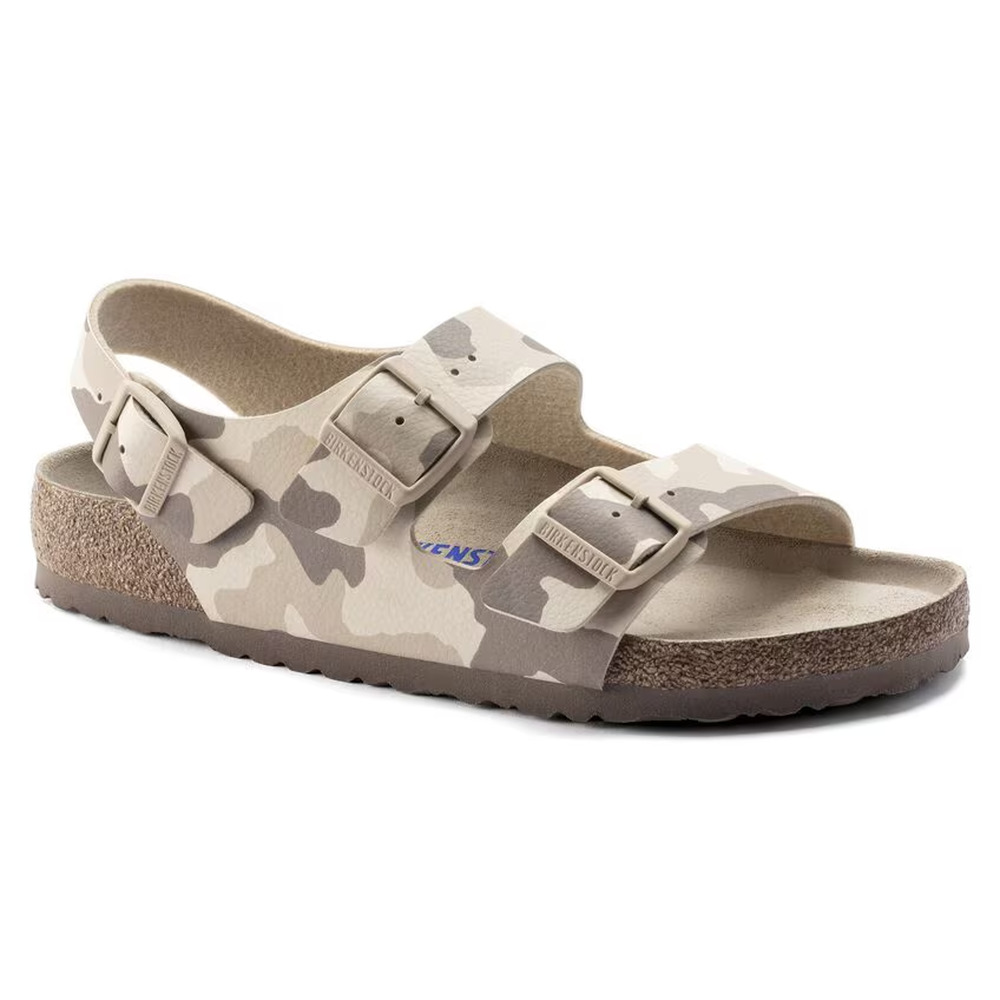Birkenstock Milano Soft Footbed Birko-Flor Desert Soil Sandal US7 EU38 1022850